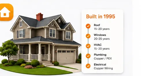 What to expect by year built