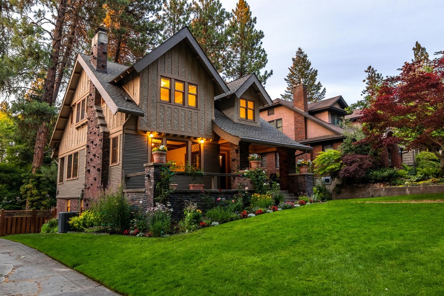 Craftsman-style home
